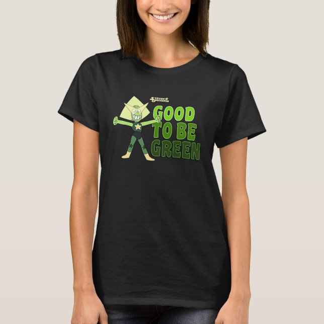 Steven Universe St. Patrick's Day Peridot Good To  T-Shirt (Front)