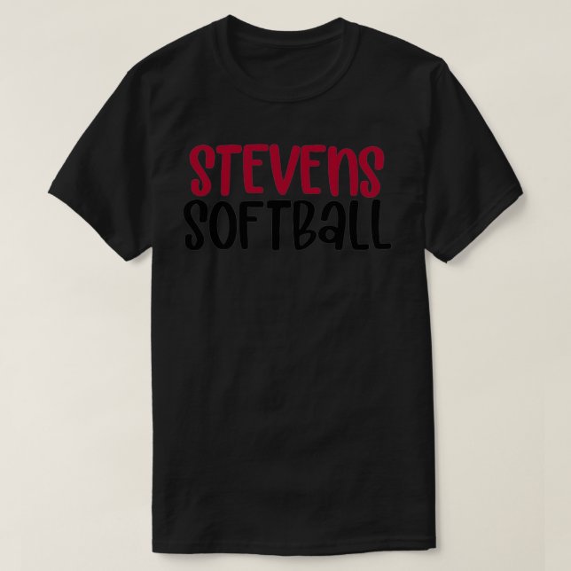 Stevens Institute of Technology Softball Classic T T-Shirt (Design Front)