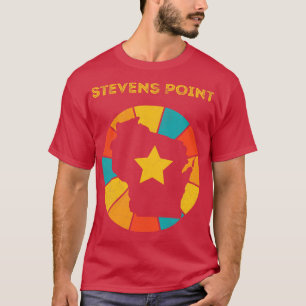 Stevens Point Wisconsin Vintage Distressed Souveni T-Shirt