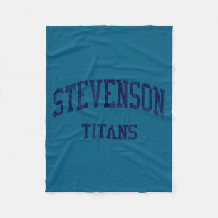 Stevenson high school hs sterling heights mi fleece blanket