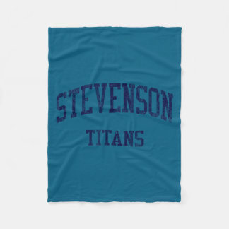 Stevenson high school hs sterling heights mi fleece blanket