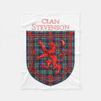 Stevenson Tartan Scottish Plaid Lion Rampant