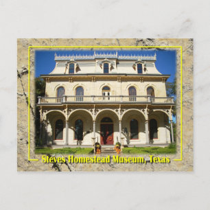 Steves Homestead Museum, San Antonio, TX Postcard