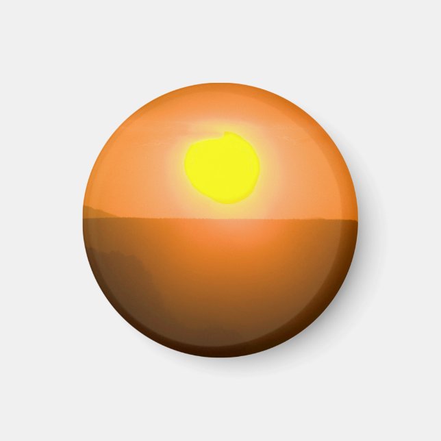 Steve's Sun Magnet (Front)