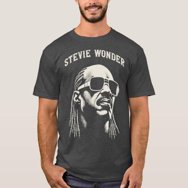 Stevie Wonder 3 T-Shirt (Front)