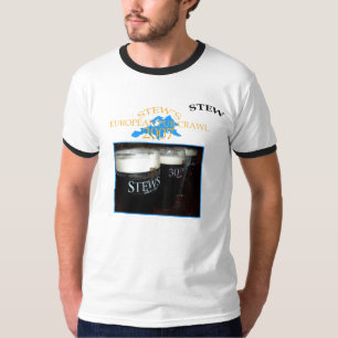 STEW FINAL euro pub crawl shirt