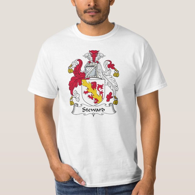 Steward Family Crest T-Shirt (Front)