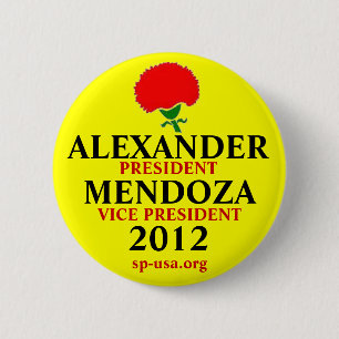 Stewart Alexander 2012 6 Cm Round Badge