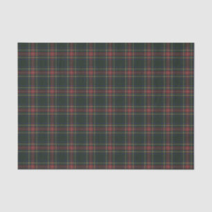 Stewart Black Modern Original Scottish Tartan Tissue Paper