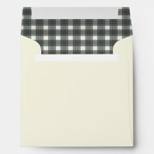 Stewart Blue Dress Original Scottish Tartan Envelope