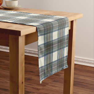 Stewart Blue Dress Original Scottish Tartan Medium Table Runner