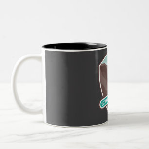Stewart Cascade Trail #056 - Utah  Two-Tone Coffee Mug