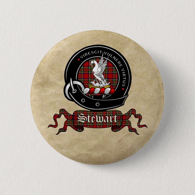 Stewart Clan Badge Buttons (Front)