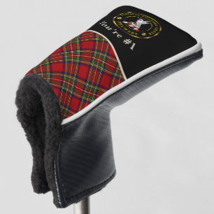 Stewart Clan Crest Personalised Putter Golf Head Cover