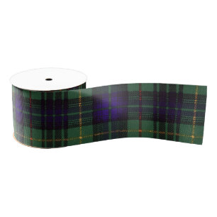 Stewart clan Hunting Plaid Scottish tartan Grosgrain Ribbon