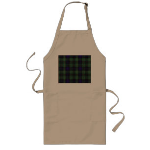 Stewart clan Hunting Plaid Scottish tartan Long Apron