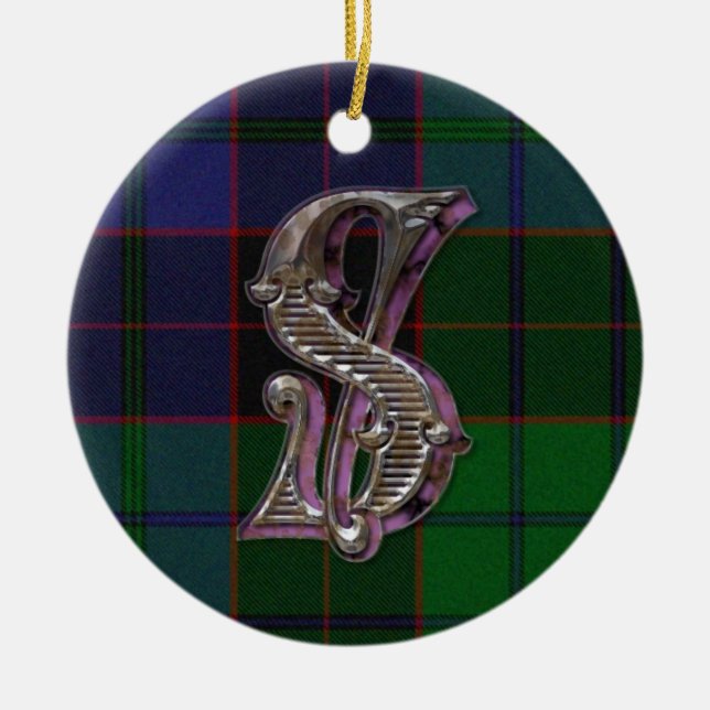 Stewart Clan Monogram ornament (Front)