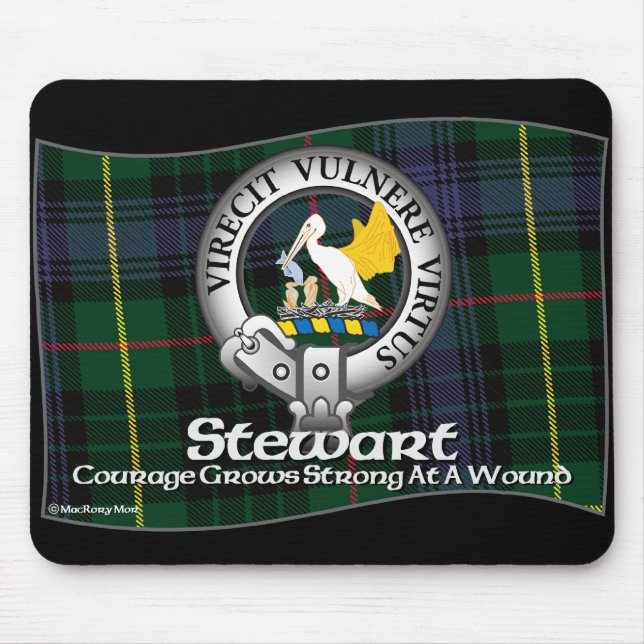 Stewart Clan Mouse Mat (Front)