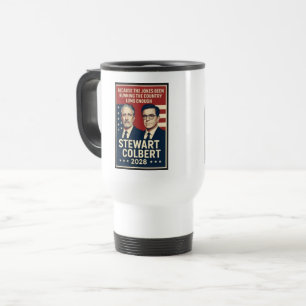 Stewart/Colbert 2028 Travel Mug