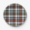 Stewart Dress Tartan Plaid Paper Plate