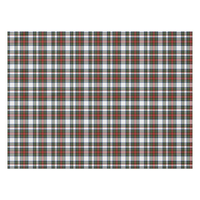 Stewart Dress Tartan Plaid Table Cloth (Front (Horizontal))