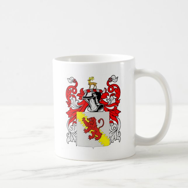 Stewart (English) Coat of Arms Coffee Mug (Right)