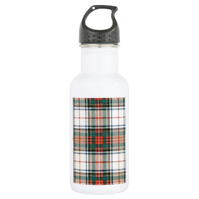 STEWART FAMILY DRESS TARTAN 532 ML WATER BOTTLE (Front)