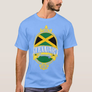 Stewart Family Jamaica Flag T-Shirt