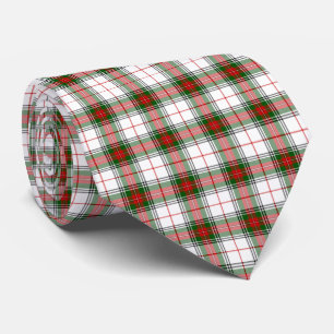 Stewart Festive King George Tartan Plaid Neck Tie