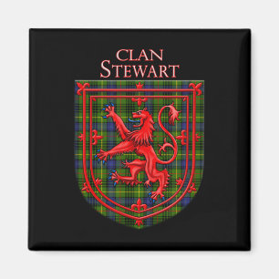 Stewart Hunting Tartan Scottish Plaid  Magnet