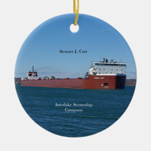 Stewart J. Cort ornament (Front)