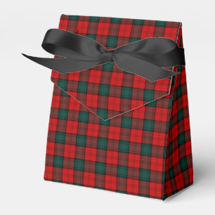 Stewart of Atholl Clan Tartan Red Plaid Favour Box