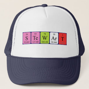Stewart periodic table name hat