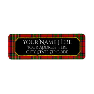 Stewart Plaid Personalise