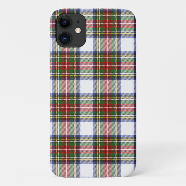 Stewart Royal Dress Plaid Scottish Pattern Case-Mate iPhone Case (Back)