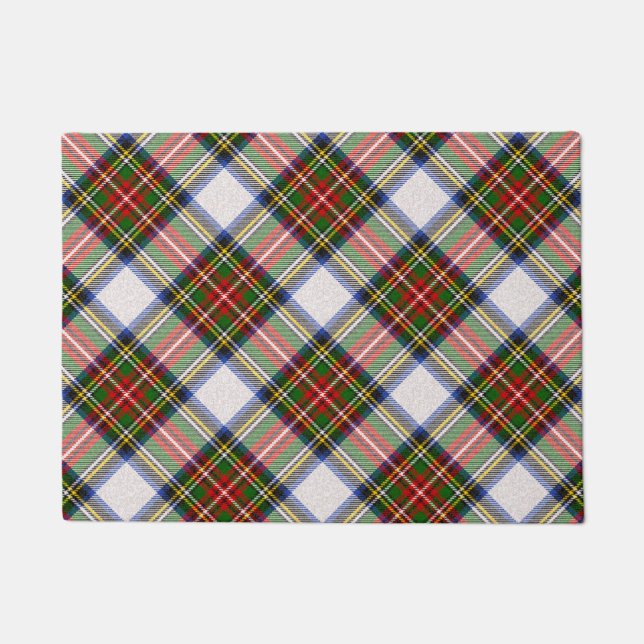 Stewart Royal Dress Plaid Scottish Pattern Doormat (Front)