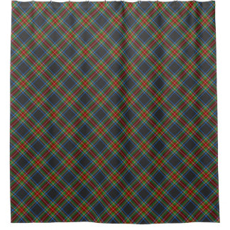 Stewart Stuart Black Clan Tartan Plaid Shower Curtain