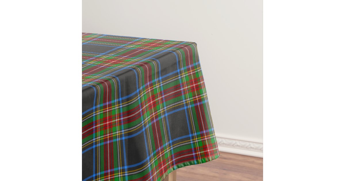 Tweedie Crest Tablecloth - Black Style