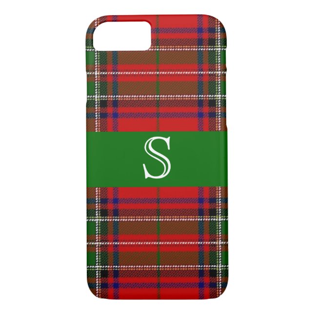 Stewart Tartan iPhone Case (Back)