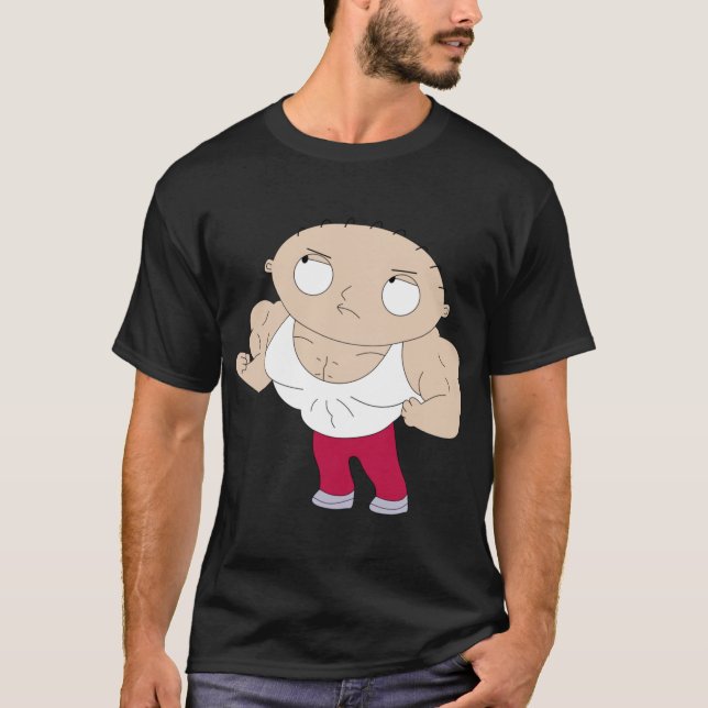 Stewie gym friends T-Shirt (Front)