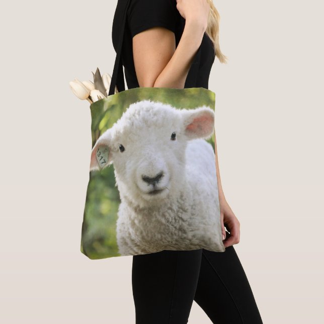 Stewie Lamb Tote (Close Up)