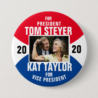 Steyer for President 2020 7.5 Cm Round Badge