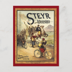 Steyr Firearms Advert Vintage Postcard