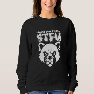 Stfu Animal Wildlife - Red Panda Would You Please Sweatshirt