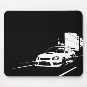STI WRX Impreza Rolling Shot Mouse Mat