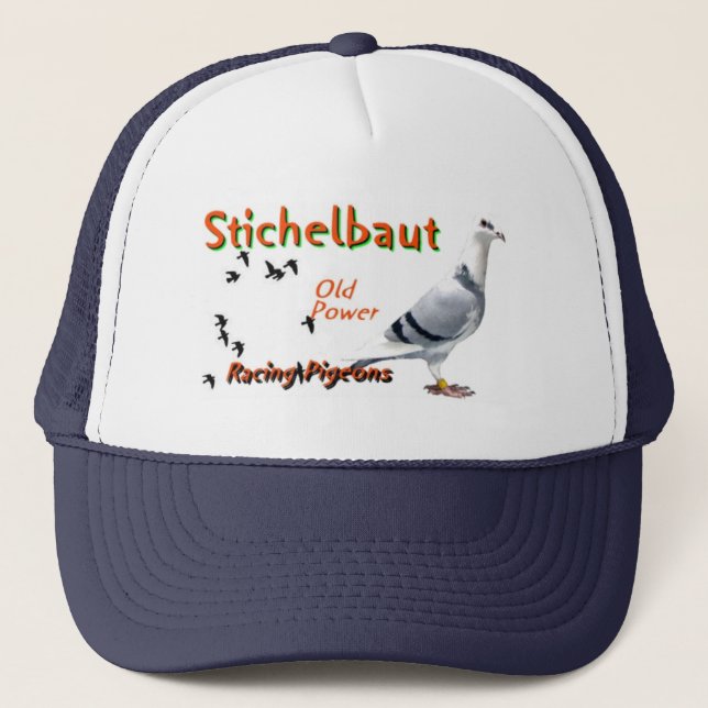 Stichelbaut  Racing pigeons Trucker Hat (Front)