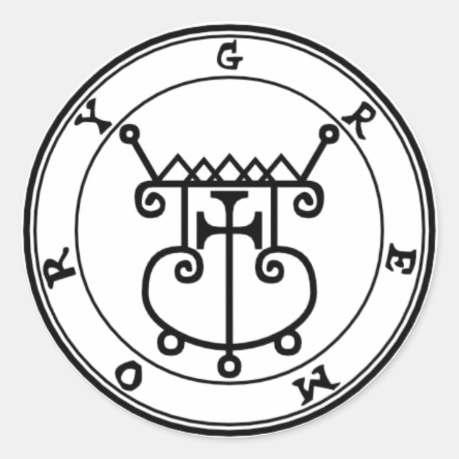 Sticivo Gremory Goétia Classic Round Sticker (Front)