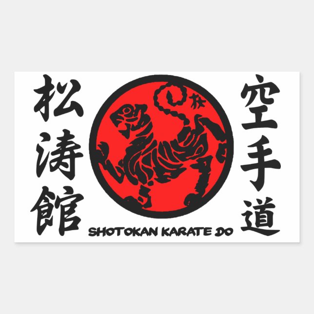 Sticivo Shotokan Karate-do Rectangular Sticker (Front)