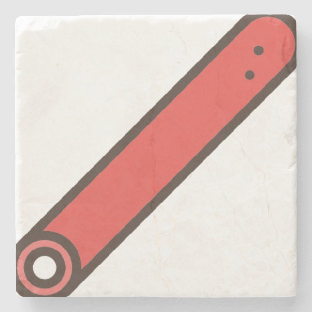 stick-candy stone coaster (Front)