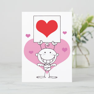 Stick Cupid Invitation